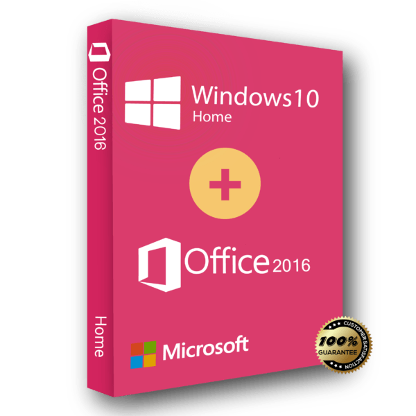 Windows 10 Home and Office 2016