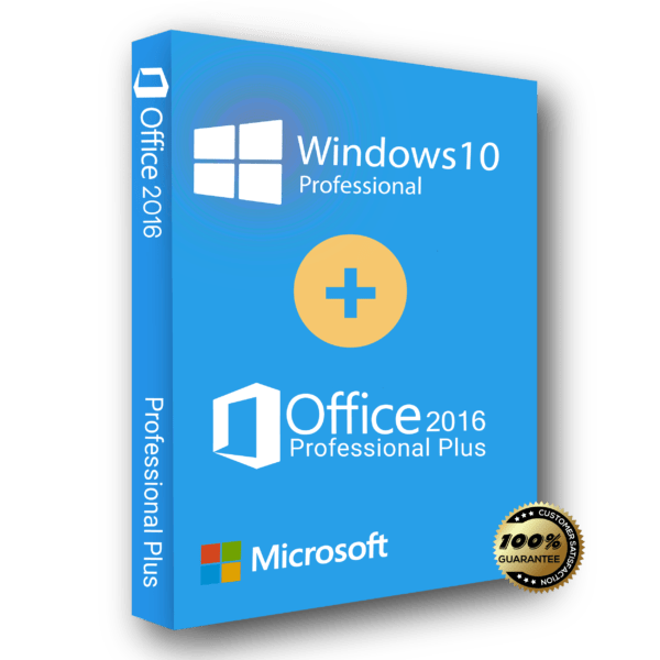 Windows 10 Pro and Office 2016 pro