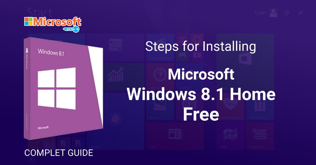 Windows 8.1 Home Free