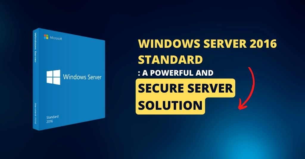 Windows Server 2016 Standard