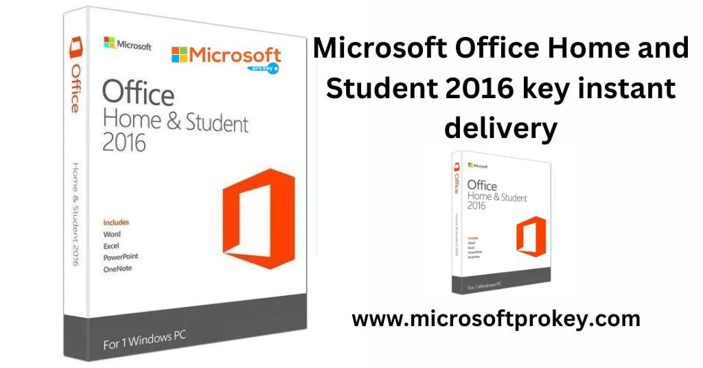 Microsoft Office Home and Student 2016
